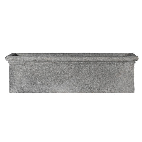 Large Trough Planter - Stone Effect Finish
