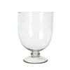 Hammered Glass Hurricane or Vase - Two Sizes