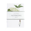 Laura Stoddart Pair of A6 Notebooks - Green Flowers