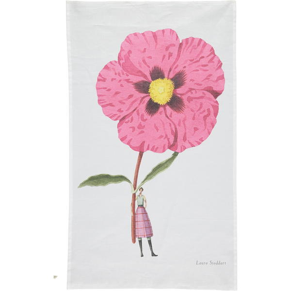 Laura Stoddart Teatowel - Cistus