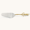 Recycled Brass and Stainless Steel Cake Slice or Server