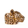 Leopard Face Egg Cup by Quail Ceramics