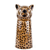 Large Leopard Flower Vase by Quail Ceramics