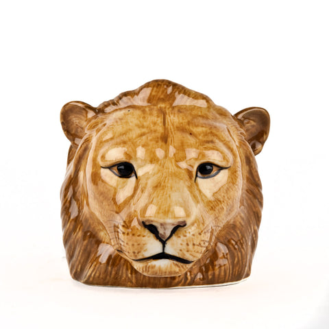 Lion Face Egg Cup by Quail Ceramics