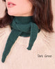 Little Knitted Sophie Scarf - Dark Green