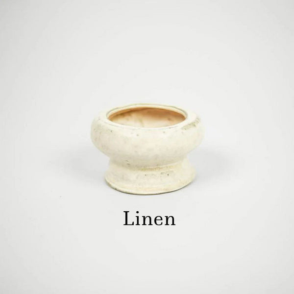 Rustic Ceramic Cup Tealight Holder - Various Colours