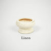 Rustic Ceramic Cup Tealight Holder - Various Colours