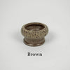 Rustic Ceramic Cup Tealight Holder - Various Colours