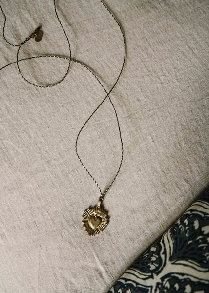Lucky Charm Necklace - Ray Heart - Boncoeurs