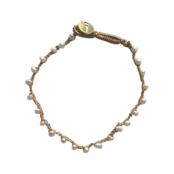 Lulu Fine Bracelet - Pearl - Ibu Jewels