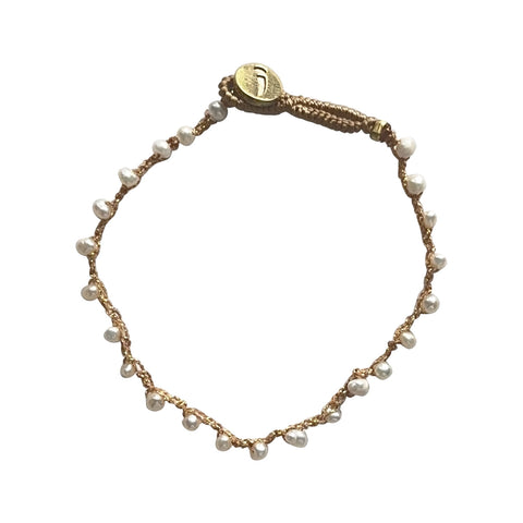 Lulu Fine Bracelet - Pearl - Ibu Jewels