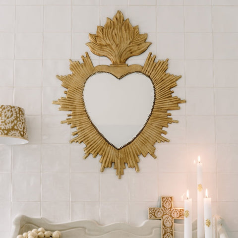 Radieux Heart Mirror - Boncoeurs