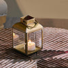 Mini Antique Brass Lantern