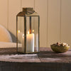 Tall Mini Antique Brass Lantern