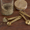 Measuring Spoon Set - Brushed Gold