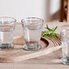 Minati Set of Four Recycled Glass Footed Tumblers