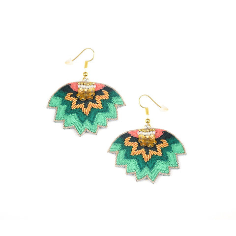 Nahua Madi Earrings - Prairie