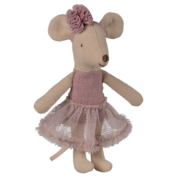 Maileg Ballerina Mouse - Little Sister - Heather