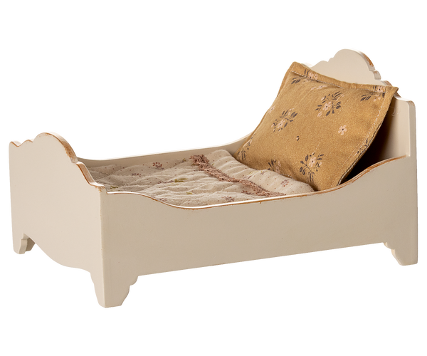 Maileg Bed, Mouse - Off White