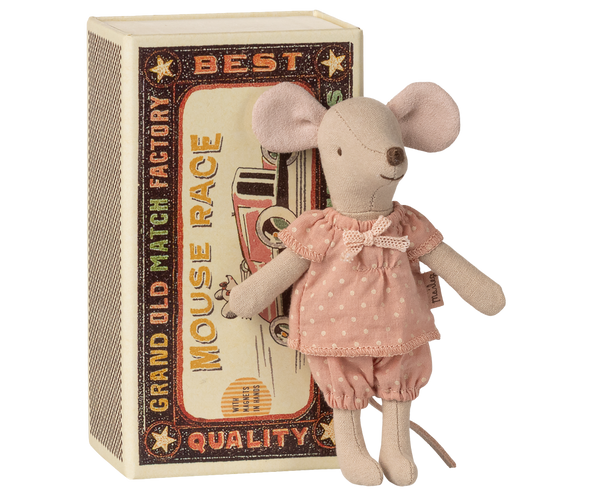 Maileg Big Sister Mouse in a Matchbox C