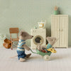 Maileg Clothes and Bag - Little Brother Mouse