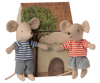 Maileg LouiMax and Stella - Little Brother and Sister Mice
