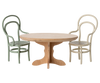 Maileg Oval Dining Table - Natural - Mouse