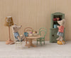 Maileg Oval Dining Table - Natural - Mouse