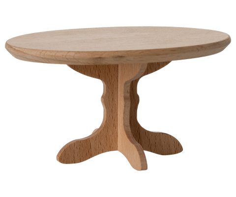 Maileg Oval Dining Table - Natural - Mouse