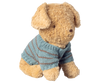 Maileg Puppy Supply - Small - Knitted Sweater - Dusty Blue