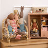 Maileg Rabbit in Knitted Overalls - Size 1