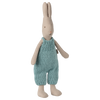 Maileg Rabbit in Knitted Overalls - Size 1