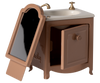 Maileg Sink Dresser, Mouse - Dark Powder