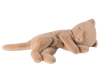 Maileg Sleeping Kitten Plush, Small - Cream Peach
