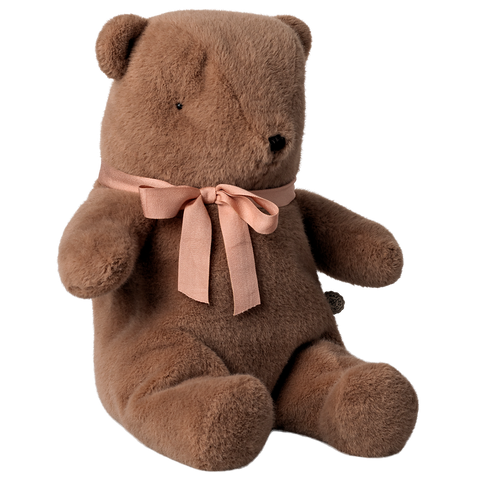 Maileg Teddy Bear Plush - Medium - Soft Brown