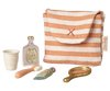 Maileg Toothbrush Set in Bag - Mouse