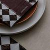 Marbled Bordeaux Napkins - Luncheon