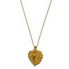 Maria Heart Necklace - Brass - Boncoeurs