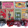 Hand-Printed Small Square Silk Scarf in Box - Oslo Fuchsia
