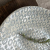 Wonki Ware Large Pebble Oval Platter - Duck Egg Lace A