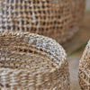 Handcrafted Seagreass Basket - Two Sizes - Greige - Home & Garden - Chiswick, London W4 