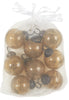 Bag of Mini Glass Baubles -Honey
