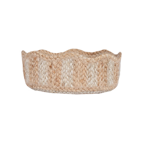 Mini Tulip Basket - Braided Rug Company - Natural