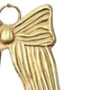 Mini Hanging Gold Metal Bow Decoration