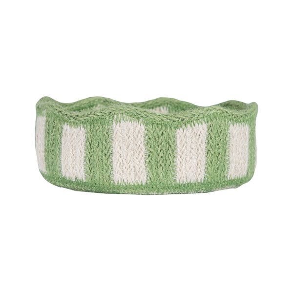 Mini Tulip Basket - Braided Rug Company - Jade