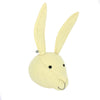 Mini White Rabbit Felt Wall Head by Fiona Walker, England