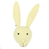 Mini White Rabbit Felt Wall Head by Fiona Walker, England