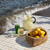 Moroccan Handmade Recycled Glass Beldi Tumbler - Green