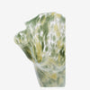 Mottled Sage and Honey Glass Vase