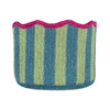 Tulip Basket - Braided Rug Company - Watermelon